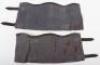 A Pair of German Blue Canvas Gaiters - 2