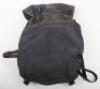 WW2 German Blue Canvas Late War Rucksack - 2