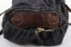 WW2 German Blue Canvas Late War Rucksack - 5