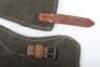 A Pair of WW2 German Green Canvas Issue Military Gaiters - 5
