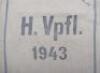 Third Reich Mail / Food Sack - 2