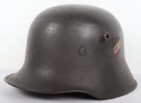 German Reichswehr M-18 Transitional Pattern Steel Helmet