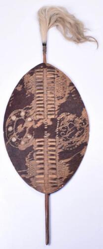 Scarce Zulu Chiefs Ceremonial Shield “Ihawu”