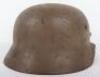 WW2 German Army Tropical / Southern Front Camouflaged Steel Combat Helmet - 3