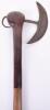 Zulu Battle Axe with Engraved Panel