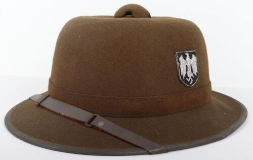 German Army Afrika Korps 2nd Pattern Pith Helmet