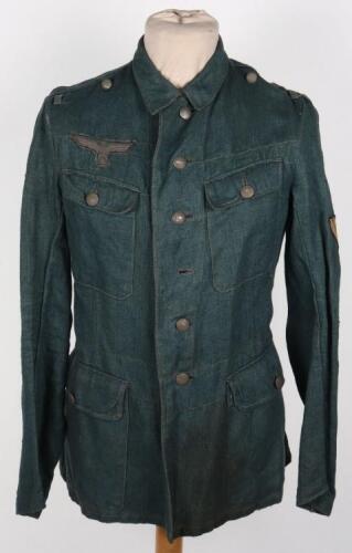 WW2 German Denim Combat Tunic