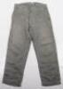 Pair of Grey Coloured WW2 German HBT Trousers