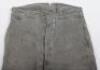 Pair of Grey Coloured WW2 German HBT Trousers - 2