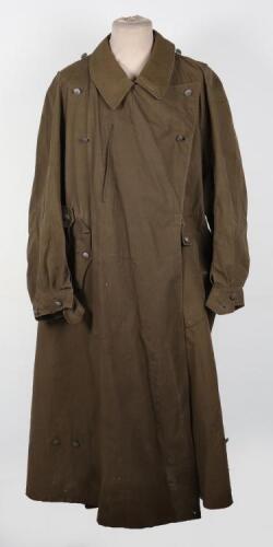 WW2 German Afrika Korps Motorcycle Coat