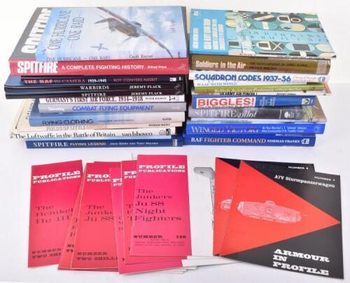 Quantity of Books and Other Publications of Aviation Interest, mixture of hard back and soft backs. Various conditions and periods. (35 items)