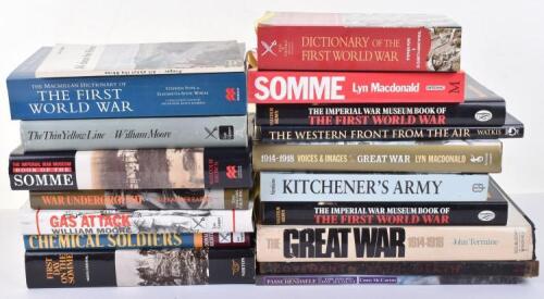 Quantity of Books of WW1 Interest, including just Post-WW1 Covenants with Death. Various hard back and soft back publications. Various periods and conditions. (18 items)