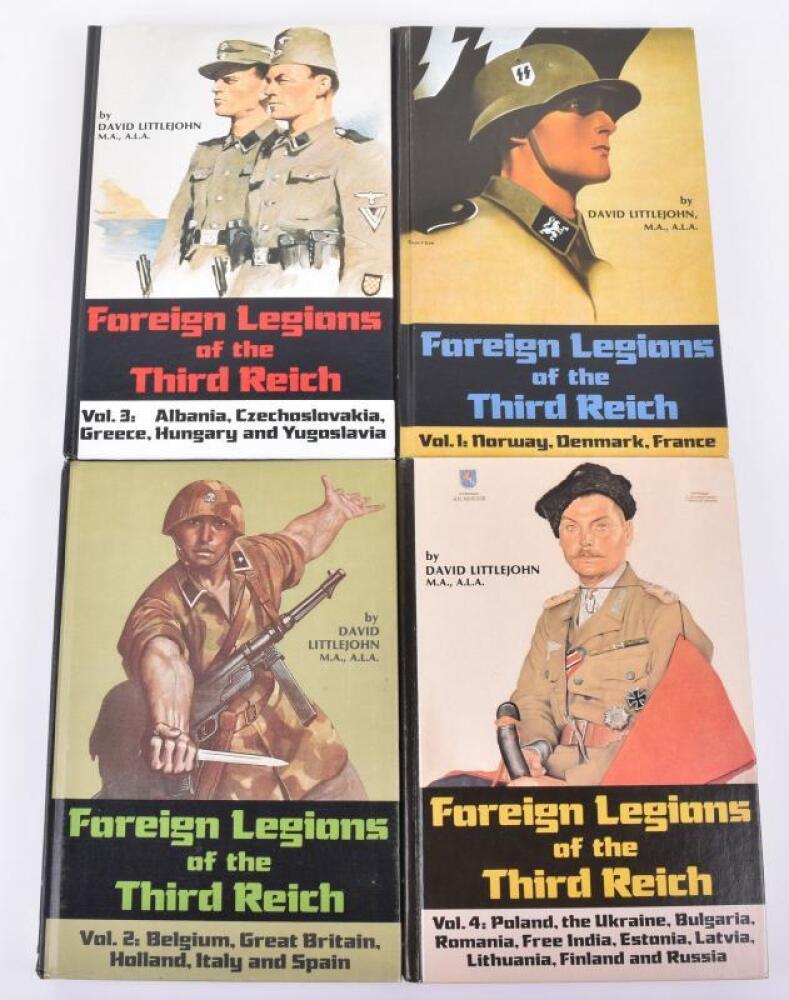 Foreign Legions of the Third Reich Four Volume Set by David Littlejohn, published by Roger James ...