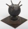 German Kriegsmarine 19th Minesweeper Flotilla Table Award - 9