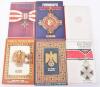 6x Publications on Awards and Decorations of the Third Reich, consisting of For Fuhrer and Fatherland &ndash; Political & Civil Awards of the Third Reich by Angolia; For Fuhrer and Fatherland &ndash; Military Awards of the Third Reich by Angolia; Orders, Decorations,