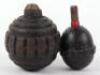 2x Inert WW1 German Hand Grenades