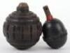 2x Inert WW1 German Hand Grenades - 2