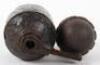 2x Inert WW1 German Hand Grenades - 3