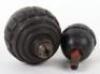 2x Inert WW1 German Hand Grenades - 3