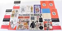 Selection of Books of Third Reich Collecting Interest, including Gorgets of the Third Reich by Deeter and Odegard; Nazi Regalia by Fowler; SS Regalia by Lumsden & Ulric of England; German Luftwaffe Flight Headgear of World War II by Skotte; Political Lead