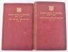 The War 1914-1919 Volume 3 The Essex Yeomanry by Burrows, hardback with fold out panorama photograph to the rear. Signed by the author and book plate to inside cover; The War 1914-1919 Volume 5 The Essex Territorial Infantry Brigade by Burrows, hardback w