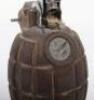 Inert British Mills Grenade Converted to Table Lighter - 2