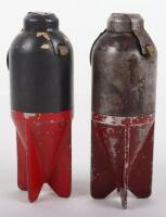 2x Inert Italian M35 “Red Devil” Grenades