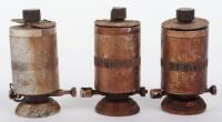 3x WW2 German Druck Zunder 35 Fuses