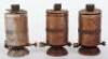 3x WW2 German Druck Zunder 35 Fuses