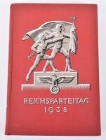 Original Third Reich Period Reichsparteitag 1938 Book, remaining in generally good condition.