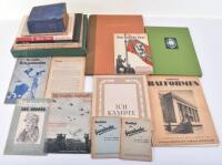 Quantity of Original Third Reich Period Books and Publications, some have been re-bound, various conditions. Some magazines also. Small quantity, viewing recommended.