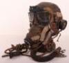 Royal Air Force C-Type Flying Helmet Ensemble of Flight Lieutenant W (Wally) Walters D.F.C