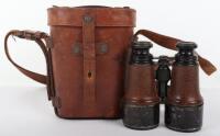 WW1 British Royal Garrison Artillery Marked Field Binoculars by Ross, London