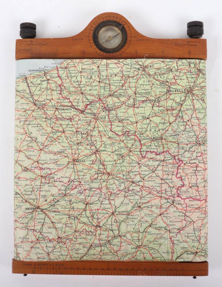 Map Type:board WW1 British Cavalry Officers Map Board