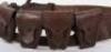 WW1 British Royal Horse Artillery Ammunition Bandolier - 5