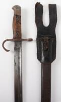 Japanese Type 30 Military School Training Arisaka Bayonet