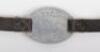 Historically Interesting Identification Bracelet of Sergeant William Robinson Clarke Royal Flying Corps, The First Black Pilot to Serve with the RFC During WW1 - 3