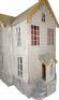 C.D.H a large and impressive painted grey stone wooden English Country Manor dolls house, 1868, - 3