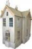 C.D.H a large and impressive painted grey stone wooden English Country Manor dolls house, 1868, - 5