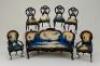 A rare set of Rock & Graner parlour furniture, German 1870s,