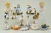 Collection of various Dolls House bisque/china figures, 19th century,