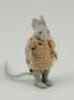 A Hertwig all-bisque Mouse, 1910/20s,