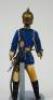 Rare Gentleman Soldier bisque shoulder head doll, German circa 1910, - 2