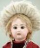 Tete Jumeau bisque head Bebe, size 11, French circa 1890, - 2