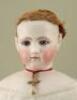 Early Jumeau bisque shoulder head fashion doll, French circa 1870-75,