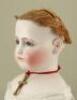 Early Jumeau bisque shoulder head fashion doll, French circa 1870-75, - 3