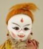 Extremely rare all original Steiner series B clown bisque head doll, French, circa 1890, - 2