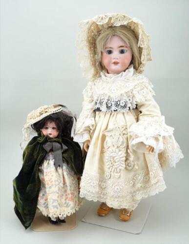 Simon & Halbig DEP bisque head doll, German/for French market, circa 1915,