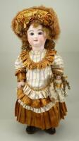 Rare Bebe Mascotte bisque head Bebe doll, French circa 1890,