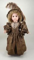 S.F.B.J ‘Jumeau type’ bisque head doll, French circa 1910,